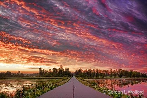 Red Sky In The Morning_19193-5.jpg - Rideau Canal Waterway photographed near Smiths Falls, Ontario, Canada.